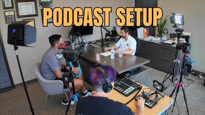 Podcast Studio Setup